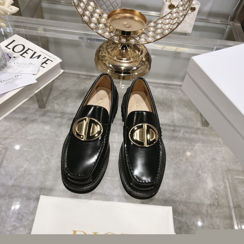 ch**an D*or leather shoes